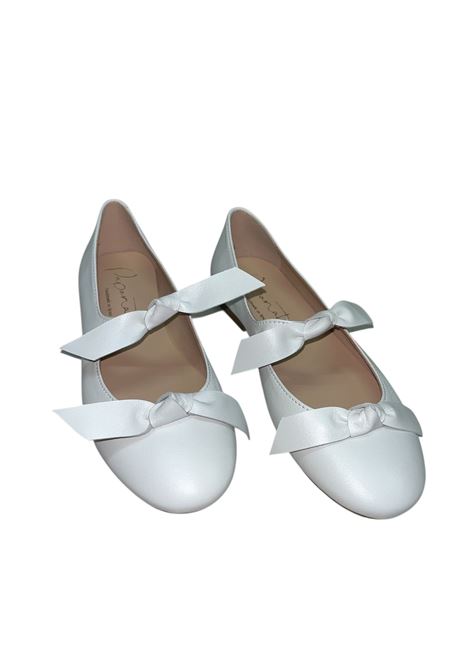 Ballerine con fiocchi ELI 1957 | 40007ANBLANCO PERLADO
